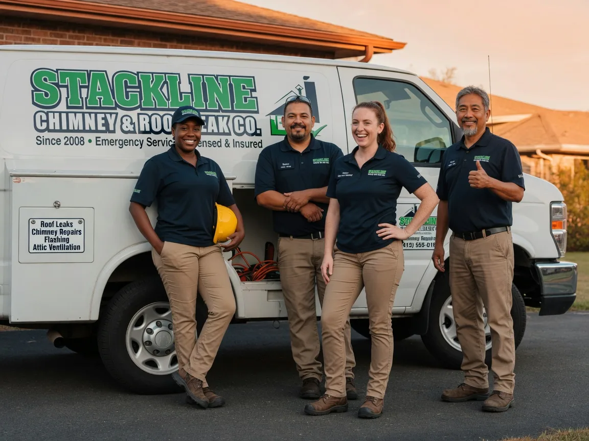Chimney flashing repair company in Newtonville, MA